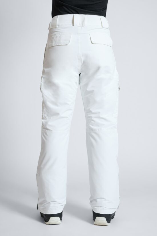 Quest Cargo Ski Pants White - Women's