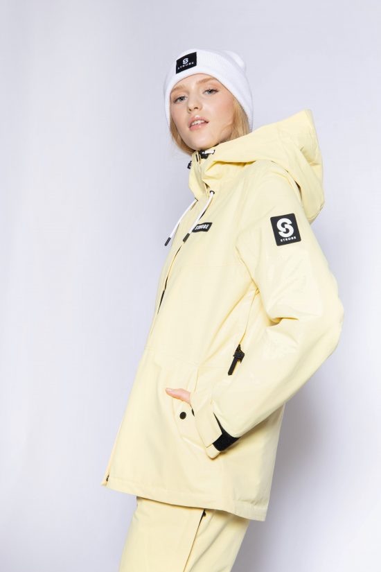 Aura Ski Jacket Lt Yellow - Women's