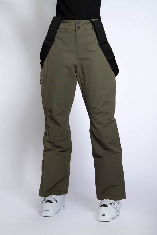 Terra Ski Pants Olive Green - Women's