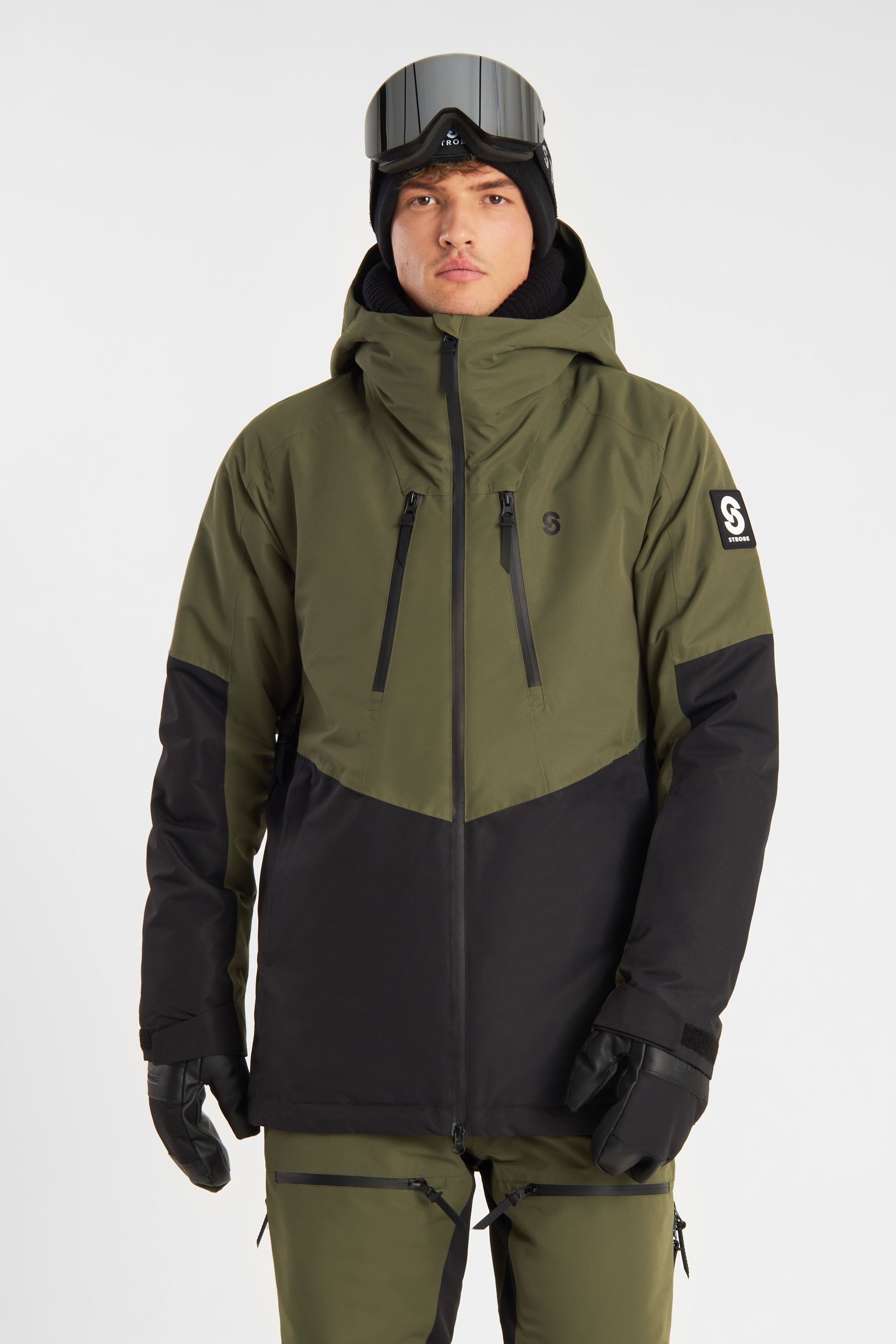 Lynx Ski Jacket Olive Green - Men