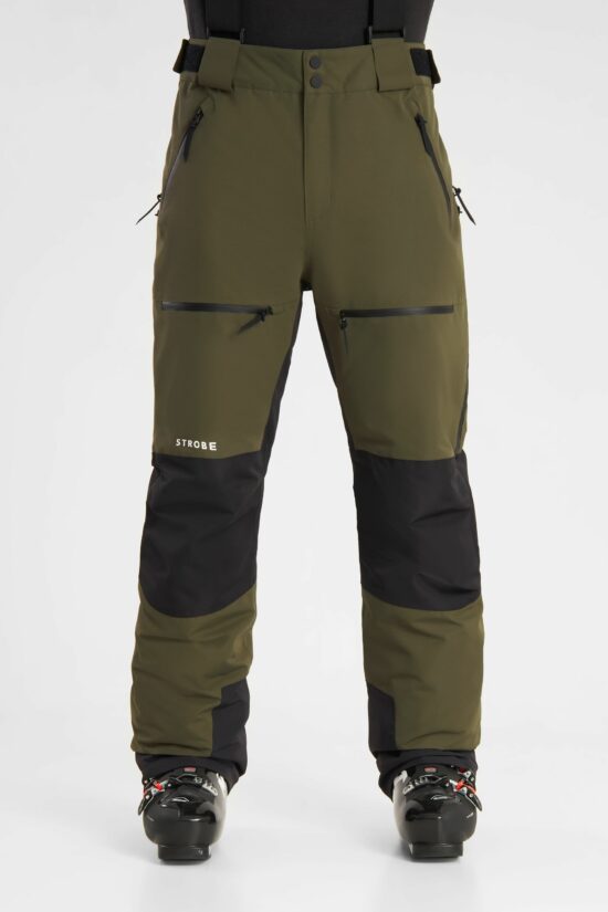 Lynx Ski Pants Olive Green - Men's