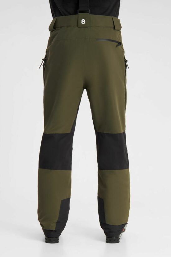 Lynx Ski Pants Olive Green - Men's