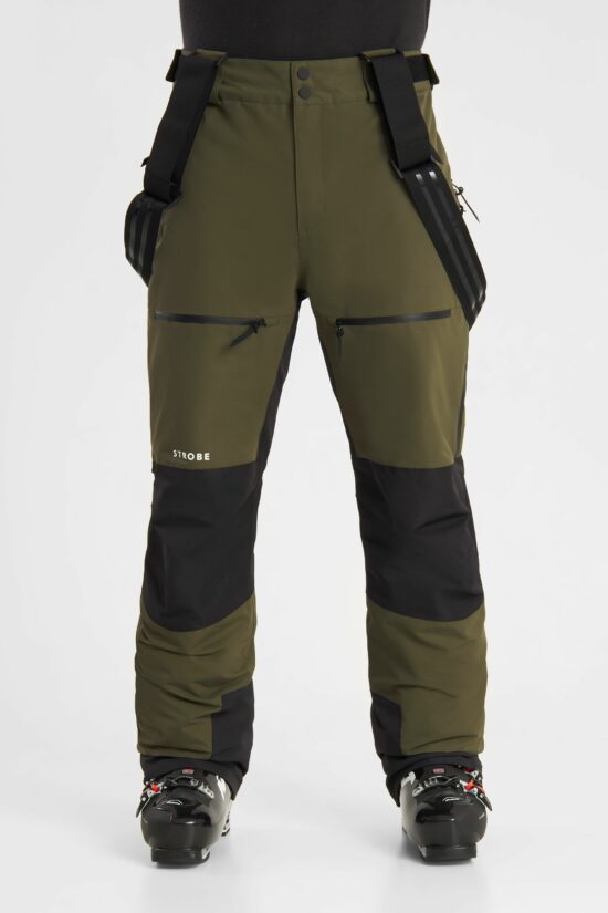 Lynx Ski Pants Olive Green - Men's