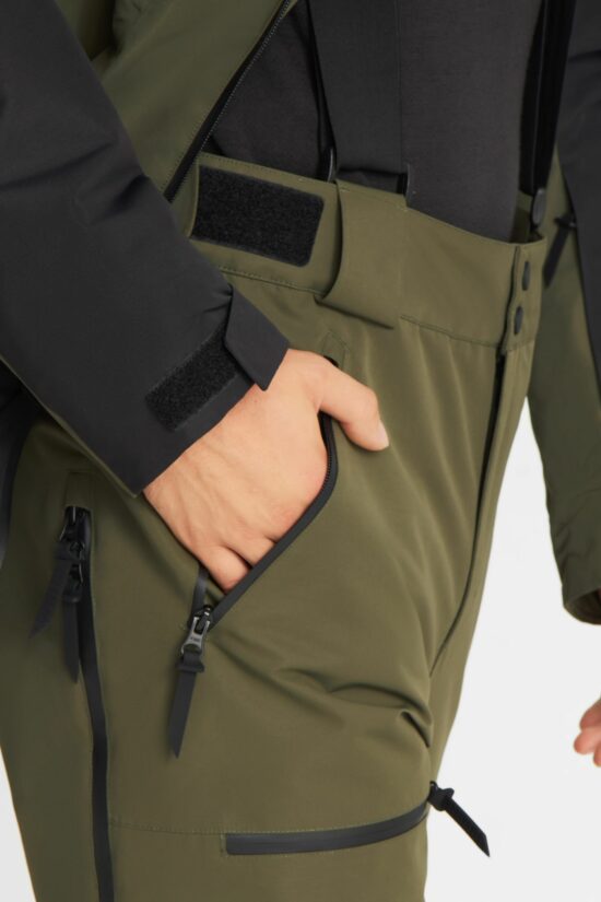 Lynx Ski Pants Olive Green - Men's